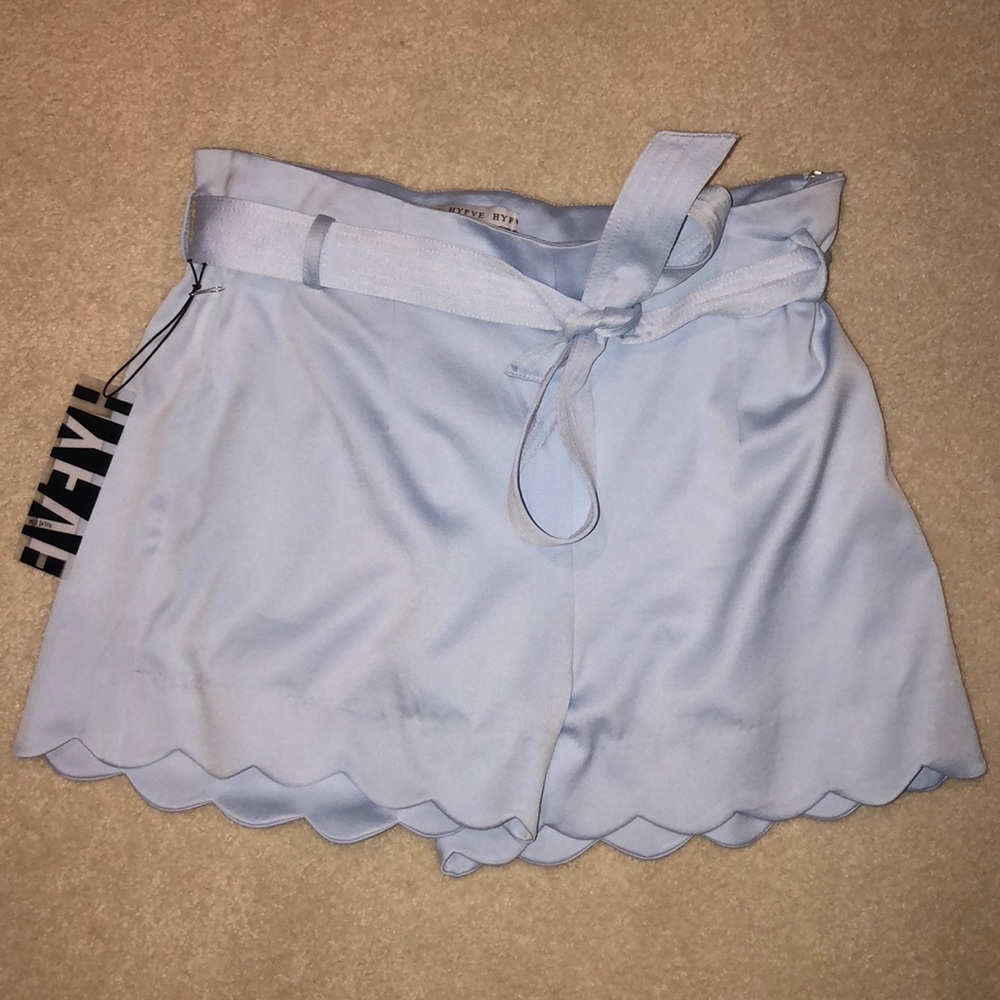 Scalloped shorts